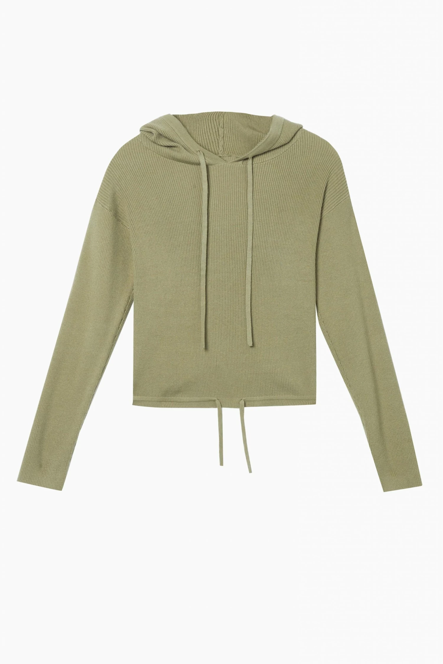 Buy 🥰 Wolf & Whistle Wolf & Whistle Lounge Khaki Knitted Rib Cropped Hoodie 🤩 3 Wolf & Whistle Wolf & Whistle Lounge Khaki Knitted Rib Cropped Hoodie