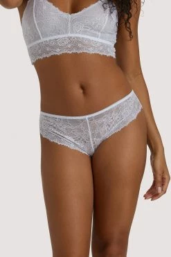 Wolf & Whistle Knickers Ariana White Everyday Lace Brief