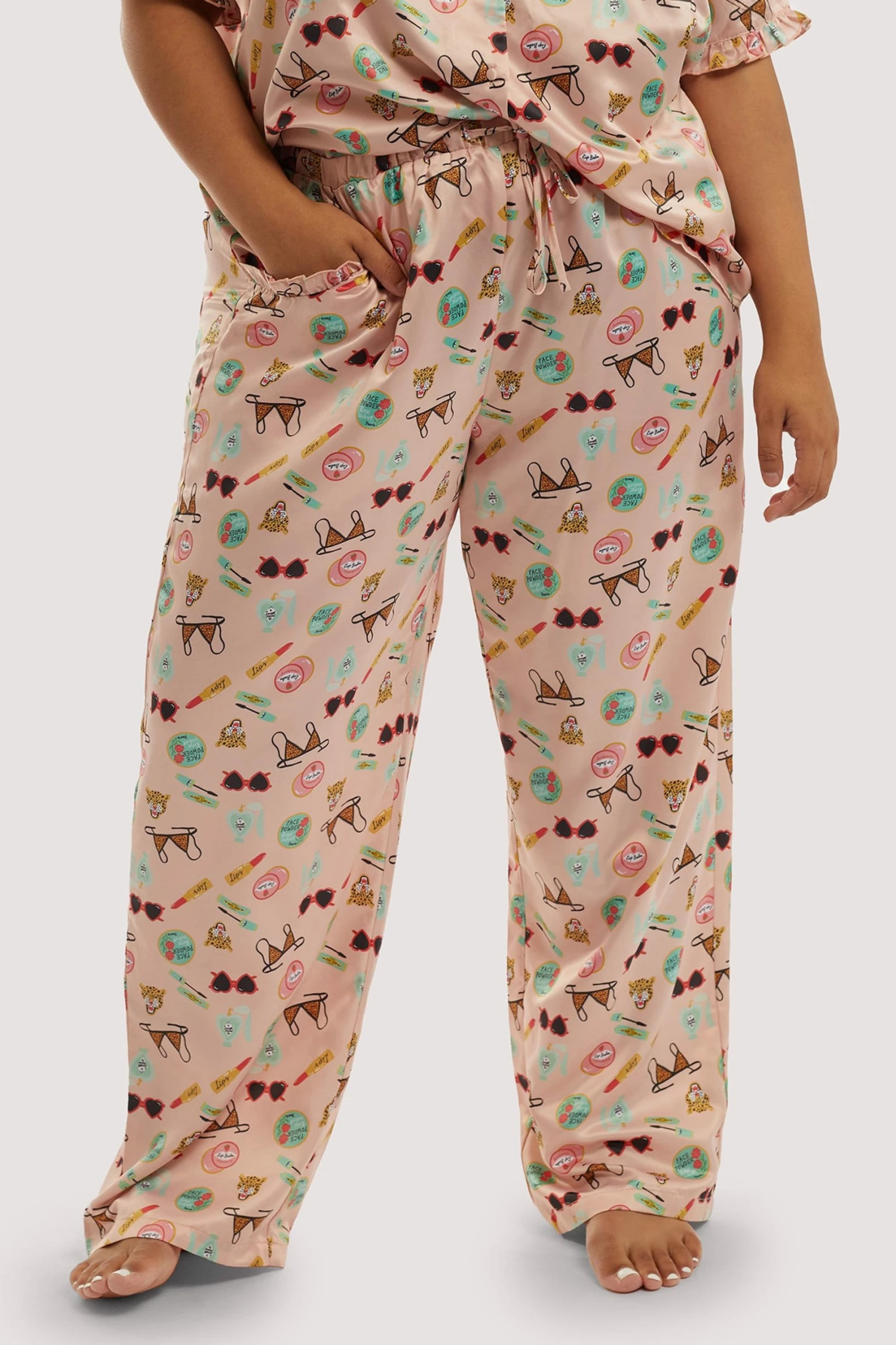 Brand new โค๏ธ Playful Promises Bodil Jane Recycled Girls Best Friend Trousers Nightwear ๐ 2 Playful Promises Bodil Jane Recycled Girls Best Friend Trousers Nightwear