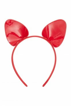 Buy ๐ Regalia Cat Ear Headband Red Accessories โ๏ธ 9 Regalia Cat Ear Headband Red Accessories