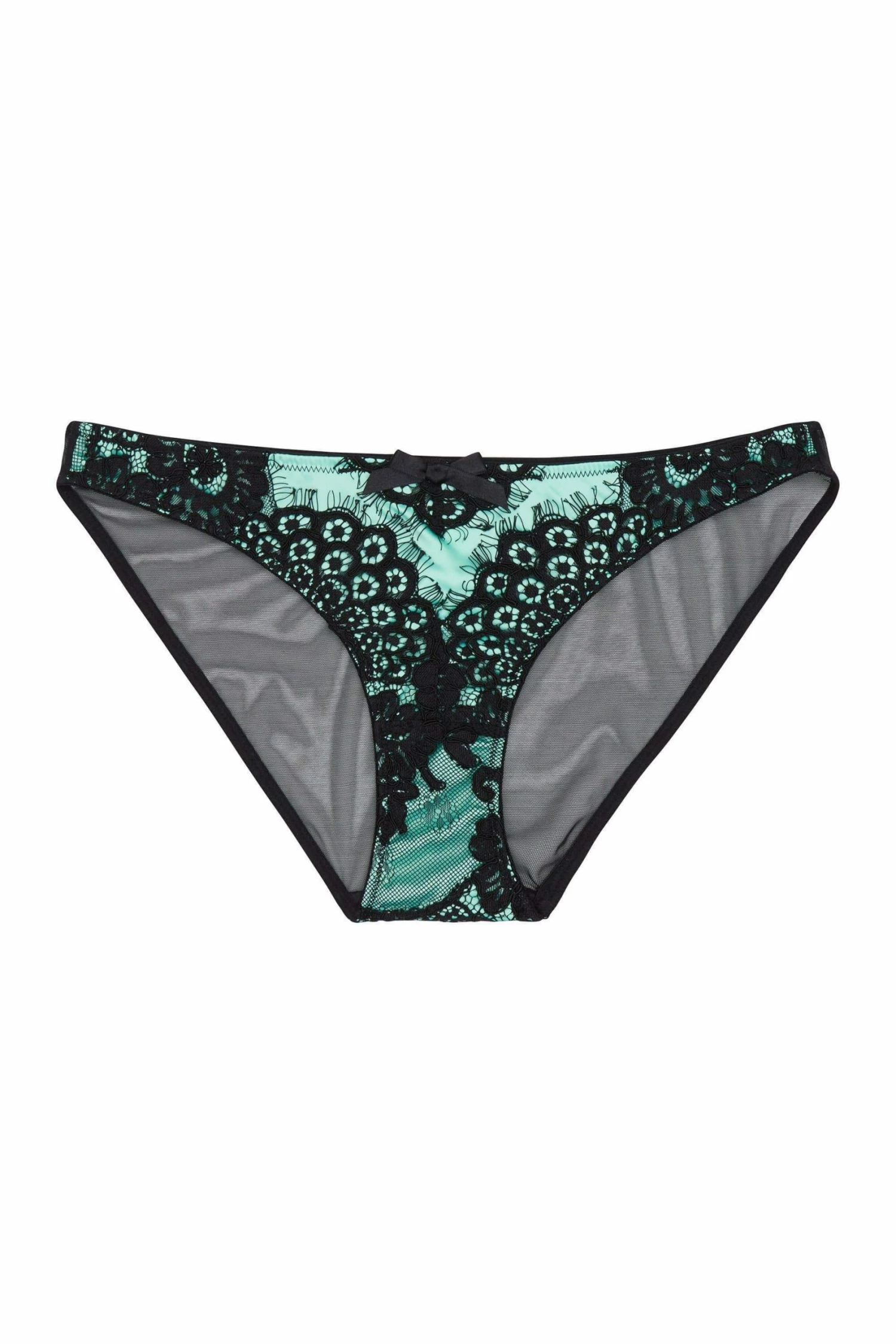 Discount 👍 Playful Promises Jaquelina Mint Contrast Brazilian Brief ❤️ 10 Playful Promises Jaquelina Mint Contrast Brazilian Brief