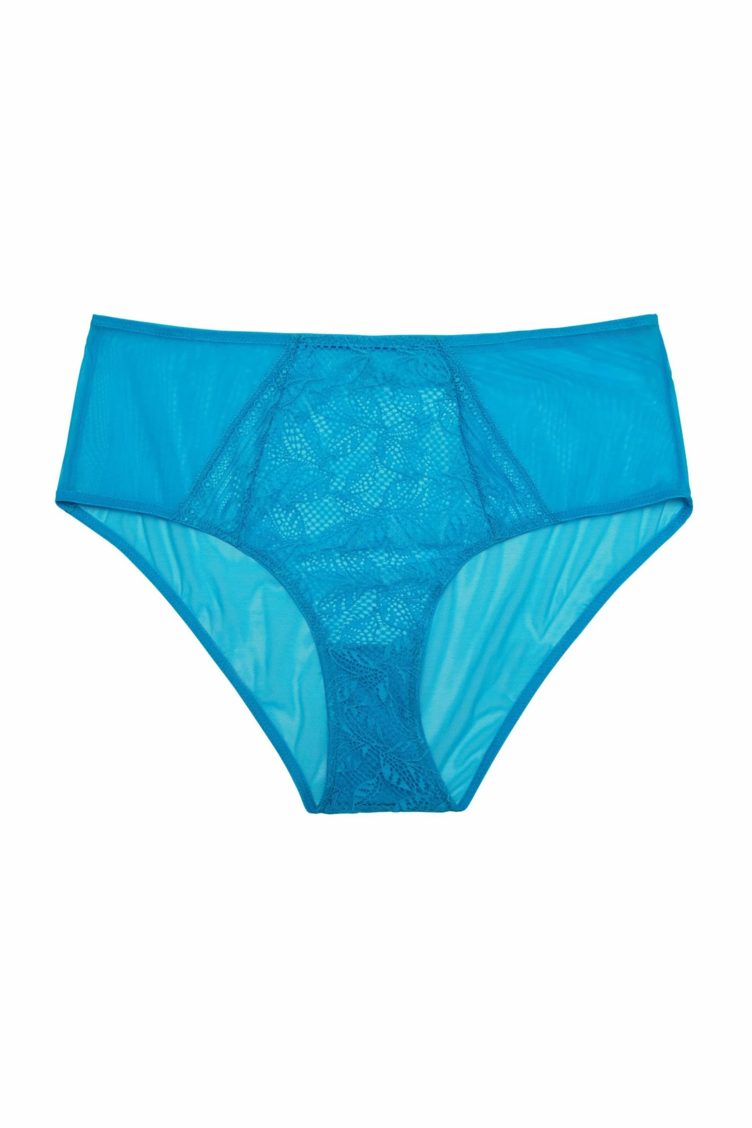 Discount 🌟 Deja Day Knickers Emma Sky Blue High Waist Brief 😀 1 Deja Day Knickers Emma Sky Blue High Waist Brief