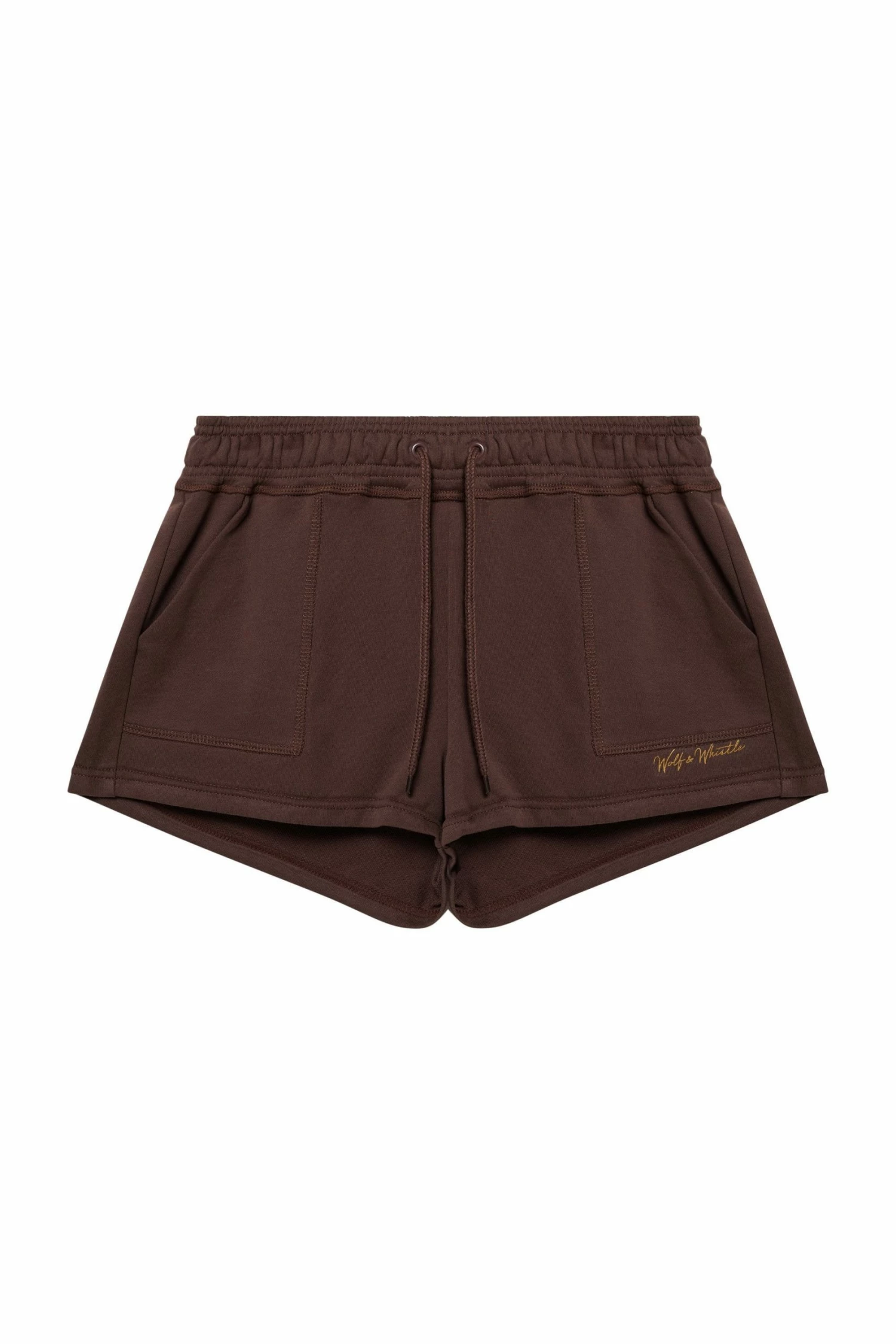 Promo ๐ฏ Wolf & Whistle Brown Tie Waist Curve Shorts ๐ฅ 4 Wolf & Whistle Brown Tie Waist Curve Shorts