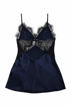 Wholesale 🔥 Wolf & Whistle Helena Navy Slip 👗 Dress Nightwear ⭐ 7 Wolf & Whistle Helena Navy Slip Dress Nightwear
