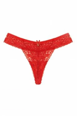 Squish Free Sexy Summer Brief Leomie Red Cherry Thong