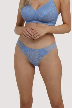 Deja Day Knickers Emma Lavender Brazillian Brief
