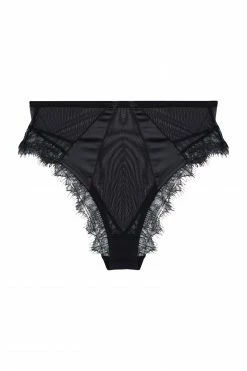Playful Promises Melina Black Highwaist Brief
