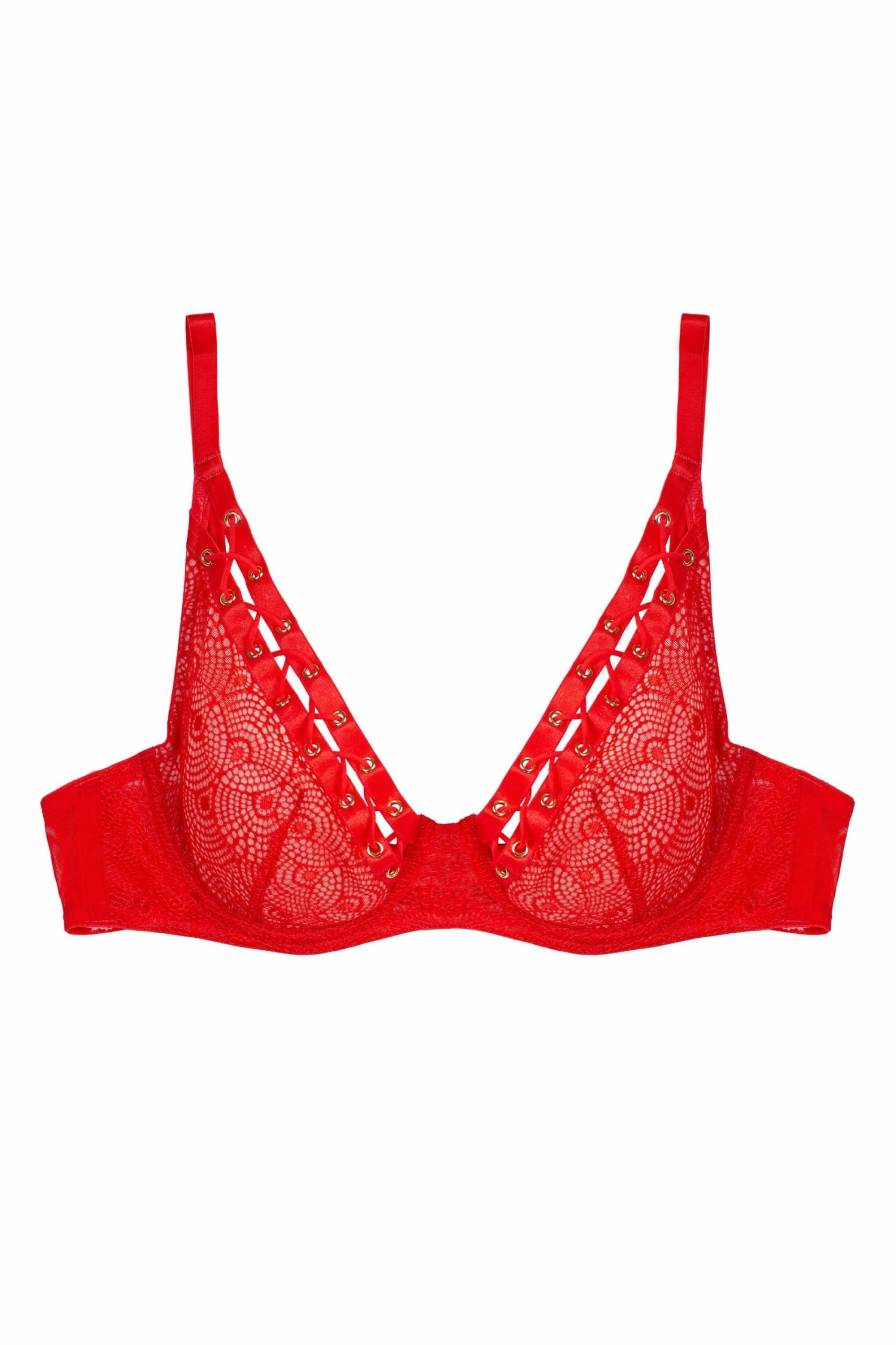 Deals 💯 Playful Promises Florence Red High Apex Bra ❤️ 11 Playful Promises Florence Red High Apex Bra