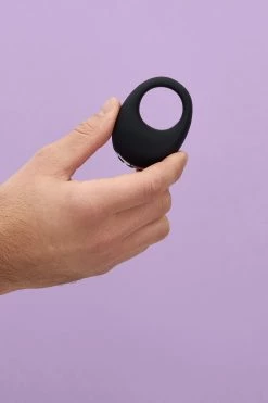 Je Joue Mio Vibrating Cock Ring In Black Erotic