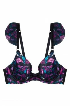 Playful Promises Bras Noriko Crane Print Plunge Bra