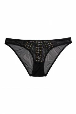 Playful Promises Knickers Florence Lattice Brazillian Brief