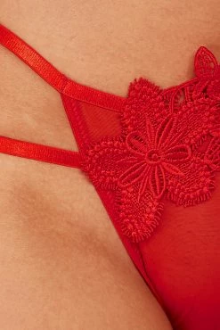 Wolf & Whistle Alyssa Brief Red