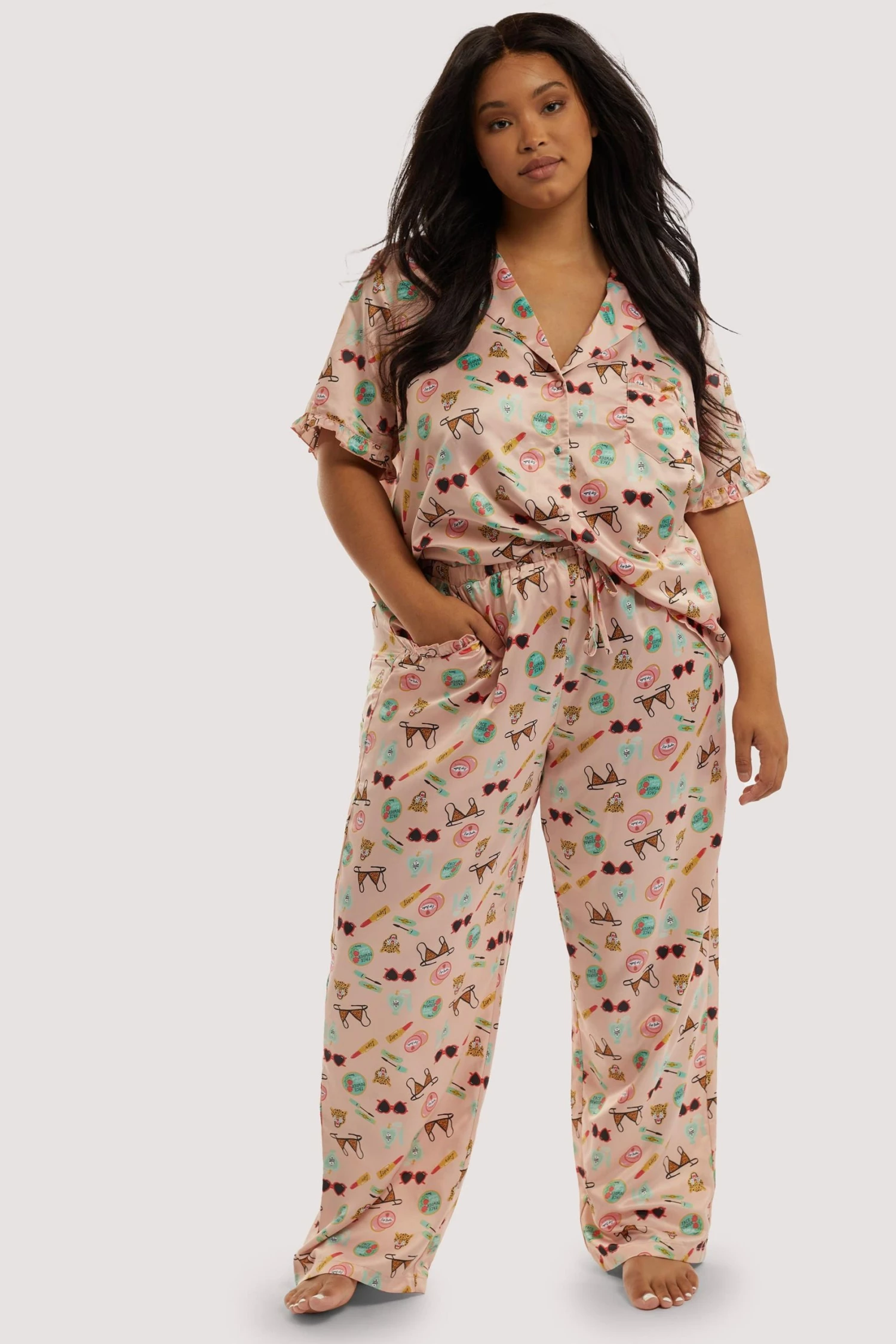 Brand new โค๏ธ Playful Promises Bodil Jane Recycled Girls Best Friend Trousers Nightwear ๐ 1 Playful Promises Bodil Jane Recycled Girls Best Friend Trousers Nightwear