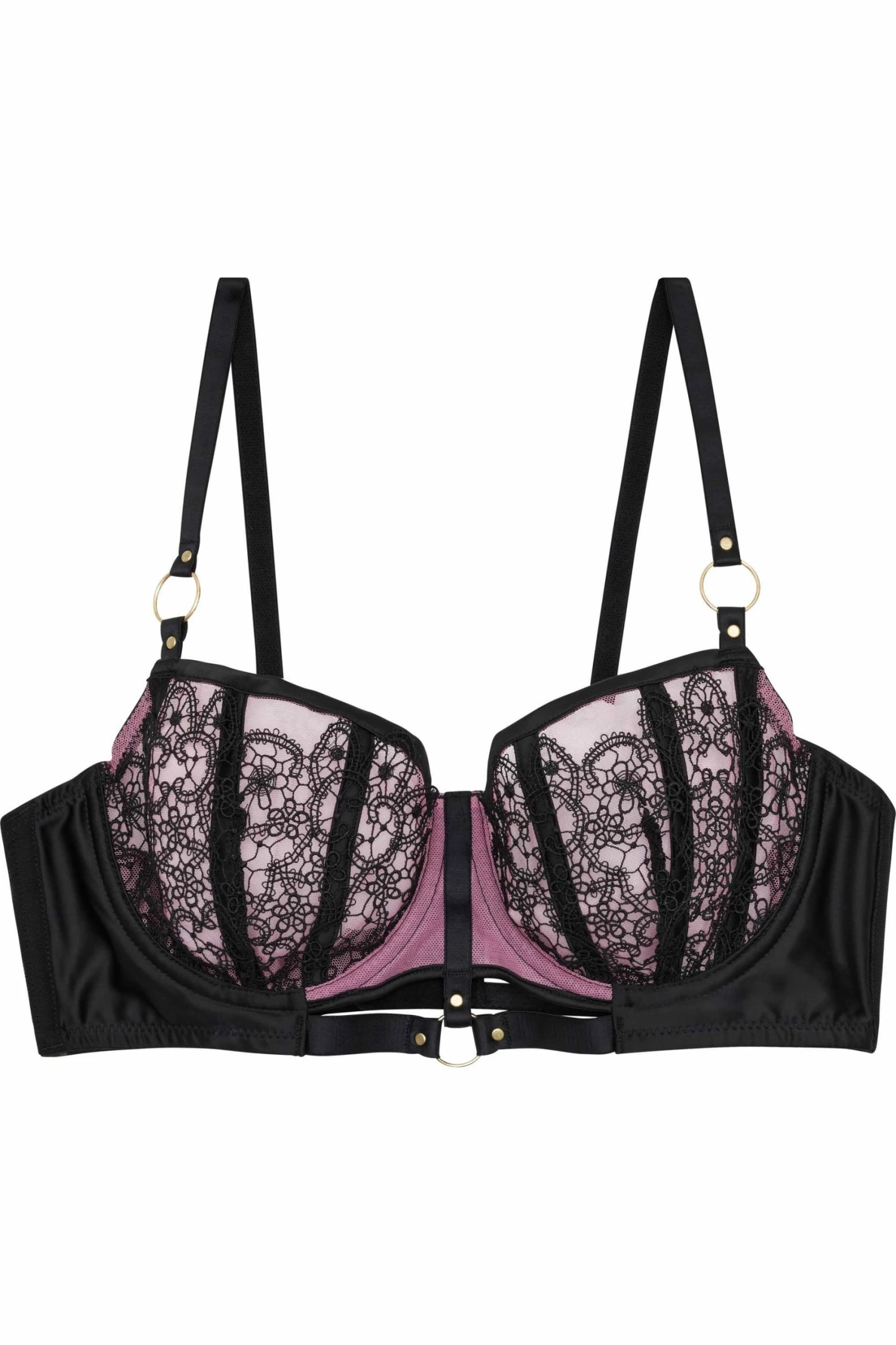 Outlet 👏 Playful Promises Emelda Lilac Ring Detail FB Satin And Lace Bra DD/E - K Bras 😉 5 Playful Promises Emelda Lilac Ring Detail FB Satin And Lace Bra DD/E - K Bras