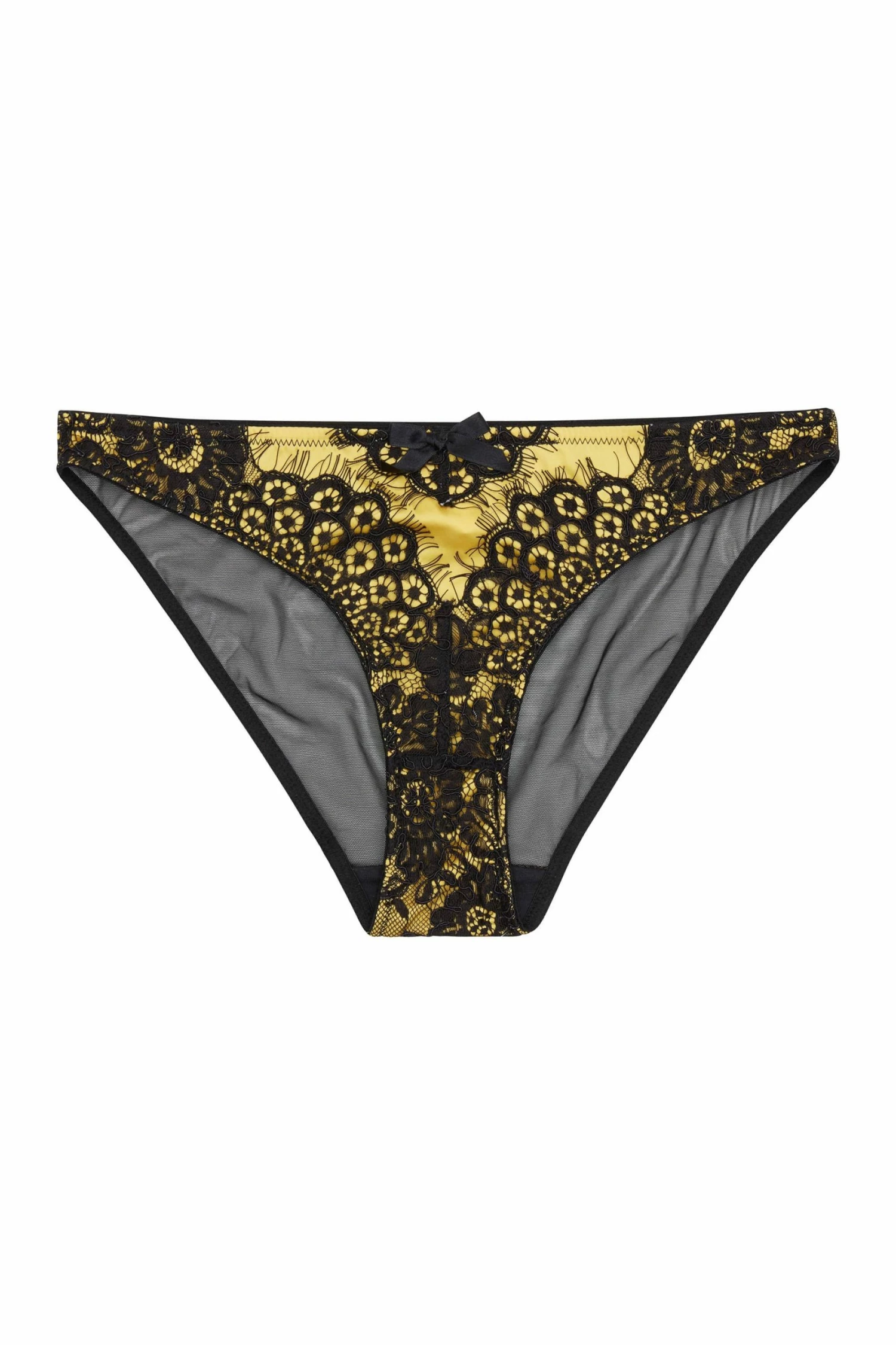 Hot Sale โ๏ธ Playful Promises Knickers Jaquelina Mustard Contrast Brazilian Brief Core ๐งจ 6 Playful Promises Knickers Jaquelina Mustard Contrast Brazilian Brief Core