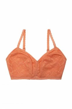 Deja Day Bras Emma Coral Lace Wireless Bra