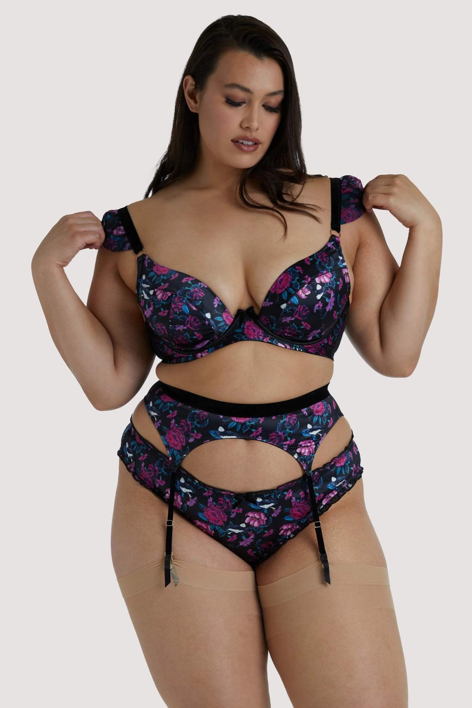 Best Pirce ๐ฏ Playful Promises Noriko Crane Print Suspender Suspenders ๐ฏ 13 Playful Promises Noriko Crane Print Suspender Suspenders