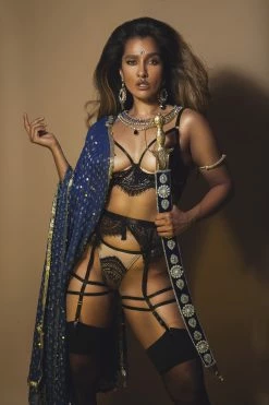 Regalia Samantha Eyelash Lace Quarter Cup Bras