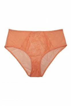 Deja Day Emma Coral High Waist Brief