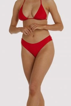 Hustler Red Shortie Bikini Brief
