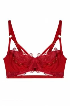 Wholesale ๐ Wolf & Whistle New In Iris Slider Red Balcony Bra ๐ 13 Wolf & Whistle New In Iris Slider Red Balcony Bra