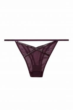 Best Sale 🔔 Hustler Kelly Wine PVC Brief ✨ 11 Hustler Kelly Wine PVC Brief