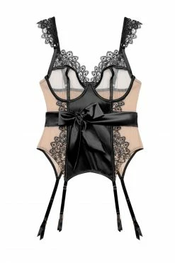 Wholesale 🛒 Playful Promises Anaise Black Basque Basques & Corsets 🥰 20 Playful Promises Anaise Black Basque Basques & Corsets