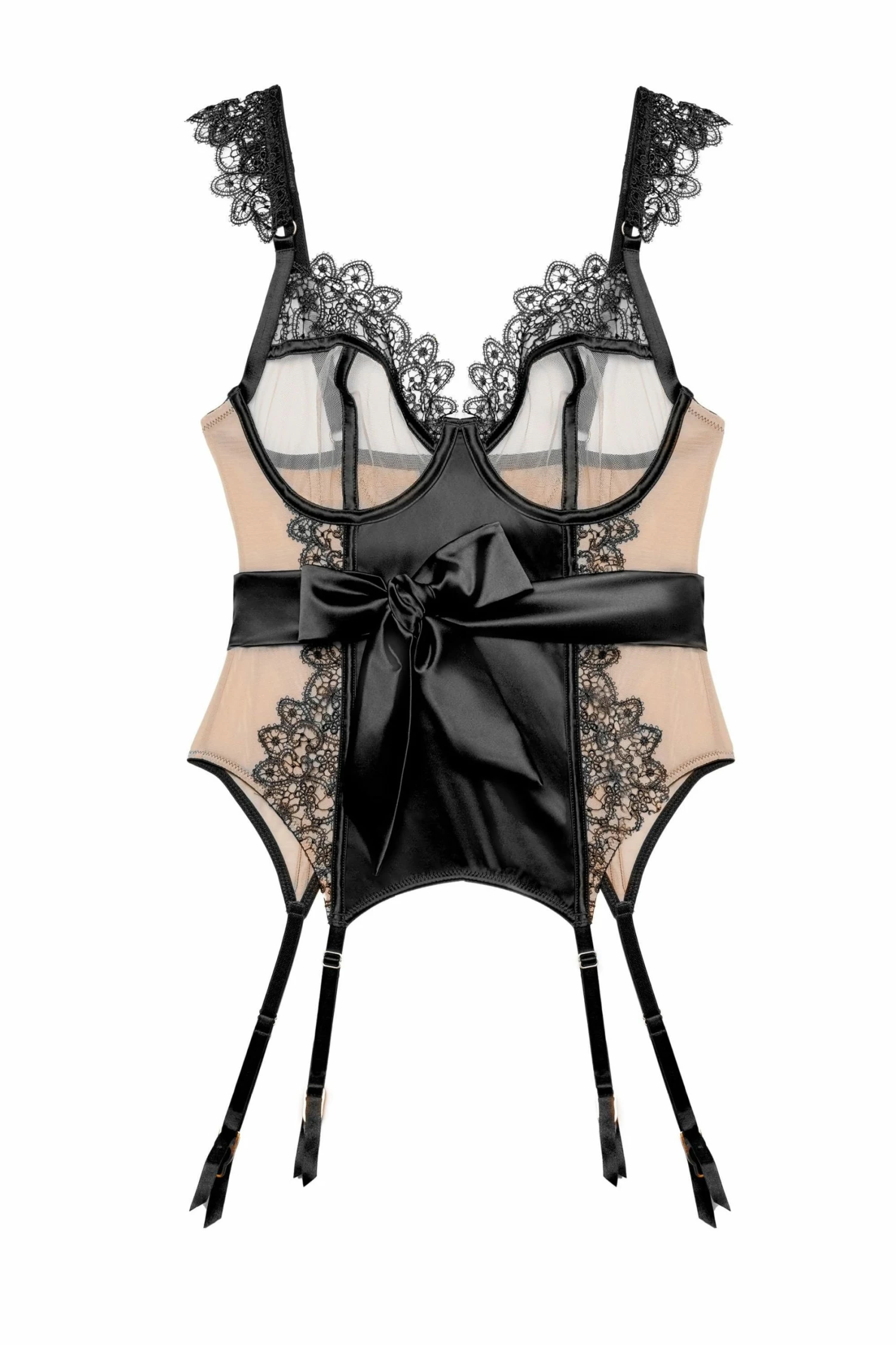 Wholesale 🛒 Playful Promises Anaise Black Basque Basques & Corsets 🥰 10 Playful Promises Anaise Black Basque Basques & Corsets