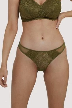Deja Day Knickers Emma Olive Brazillian Brief