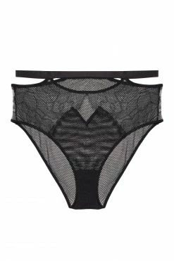 Brand new 🔥 Playful Promises Khloe Black Floral Highwaist Brief 🔔 13 Playful Promises Khloe Black Floral Highwaist Brief