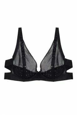 Deals 👏 Playful Promises Curve Exclusive Lydia Black Diamante Bra 🌟 19 Playful Promises Curve Exclusive Lydia Black Diamante Bra