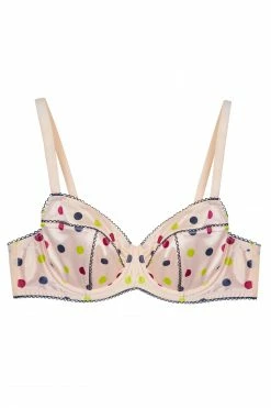 Top 10 🌟 Felicity Hayward X PP X PP Rowswell Polka Dot Peach Bra New In Bras 🛒 39 Felicity Hayward X PP X PP Rowswell Polka Dot Peach Bra New In Bras