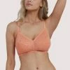 Deja Day Bras Emma Coral Lace Wireless Bra
