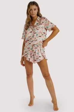 Playful Promises Nightwear Bodil Jane Recycled Girls Best Friend Shorts