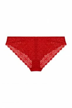 Discount 🧨 Wolf & Whistle Ariana Red Everyday Lace Brief Knickers ✔️ 15 Wolf & Whistle Ariana Red Everyday Lace Brief Knickers