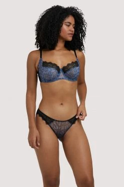 Buy ๐ Deja Day Rosalyn Lilac Snake Brazilian Brief ๐งจ 18 Deja Day Rosalyn Lilac Snake Brazilian Brief