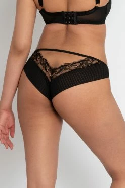 Scantilly Fascinate Black Brazilian Brief New In