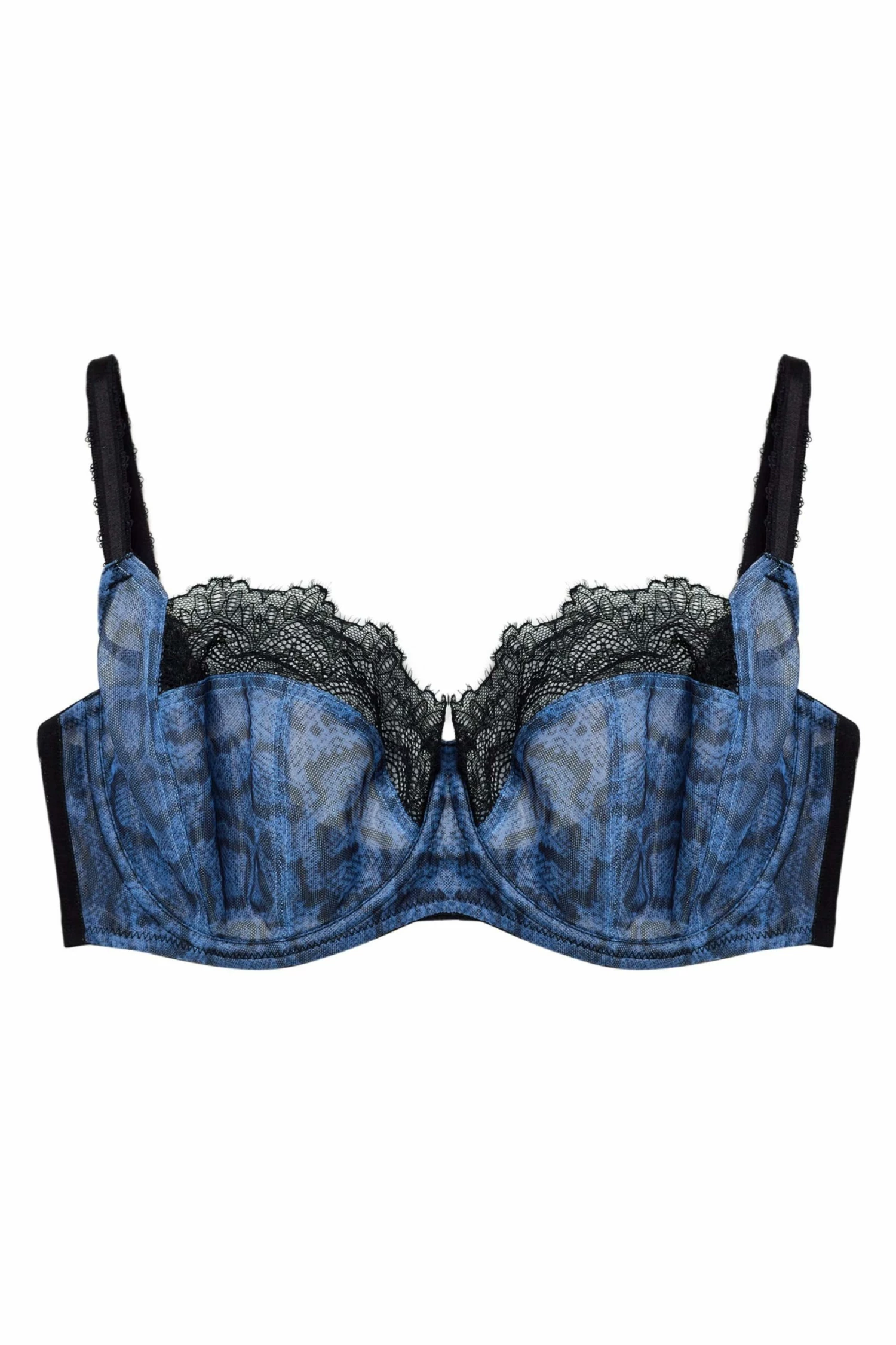 Outlet ๐ Deja Day New In Bras Rosalyn Lilac Snake Lace Balcony Bra ๐ 7 Deja Day New In Bras Rosalyn Lilac Snake Lace Balcony Bra