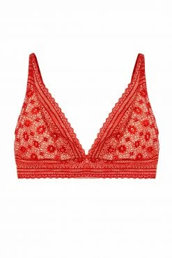 FFFB X PP Maia Red Lace Bralette