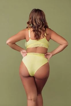 Kilo Brava New In Lemonade High Leg Brief