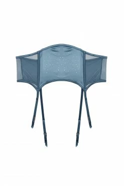 Playful Promises Olympia Storm Grey Diamante Detail Waspie New In