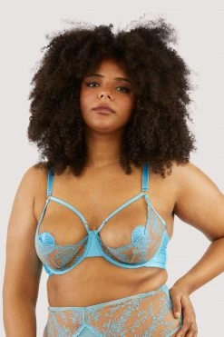 Best reviews of 🤩 Playful Promises New In Cassia Blue Floral Embroidery Quarter Cup Bra 🤩 11 Playful Promises New In Cassia Blue Floral Embroidery Quarter Cup Bra