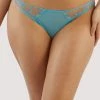 Playful Promises Cassia Blue Floral Embroidery Cut Out Brief