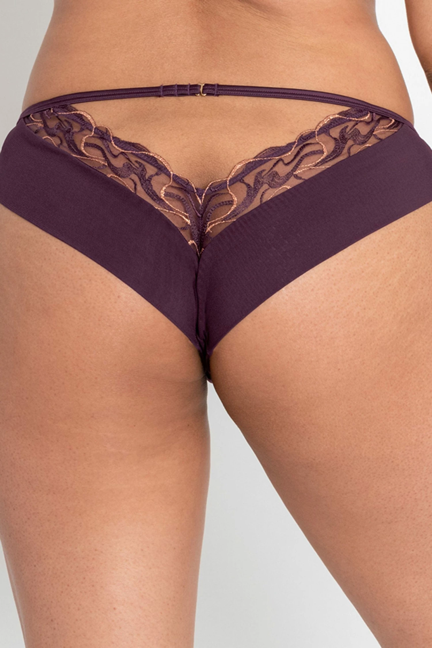 Wholesale 👏 Scantilly New In Fascinate Plum Brazilian Brief 🔔 2 Scantilly New In Fascinate Plum Brazilian Brief