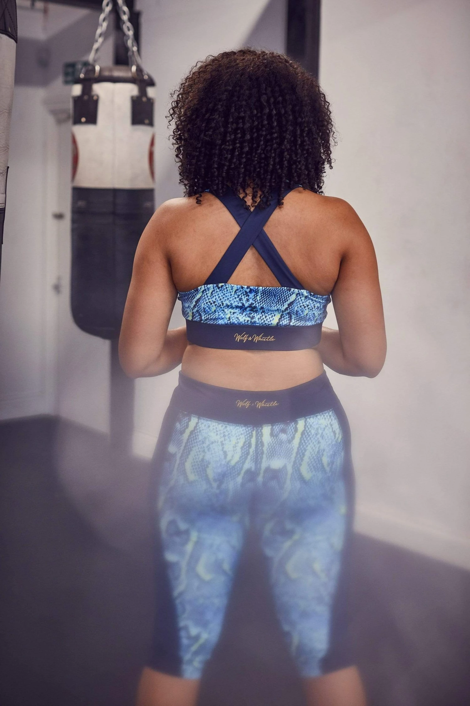 Discount 🎉 Wolf & Whistle Cross Back Bra Snake Curve Activewear 😉 2 Wolf & Whistle Cross Back Bra Snake Curve Activewear